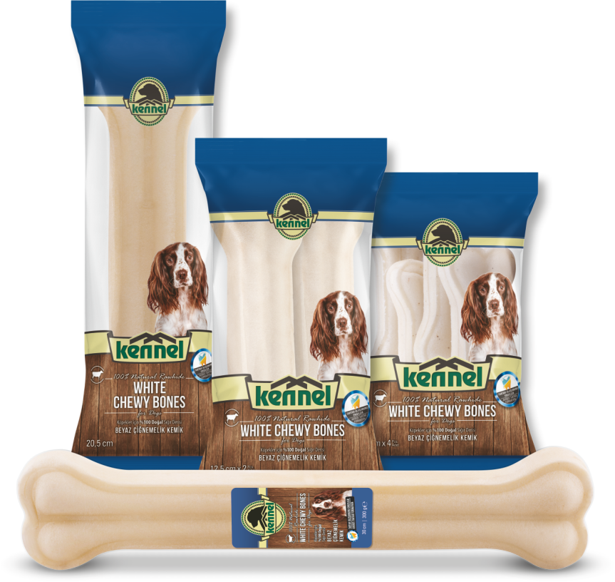Kennel White Chewy Bones Kennel White Chewy Bones