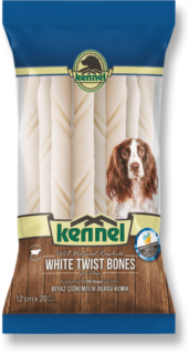 Kennel White Twist Bones Kennel White Twist Bones