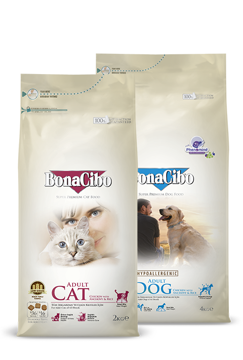 Bonacibo Super Premium Pet Food Packages