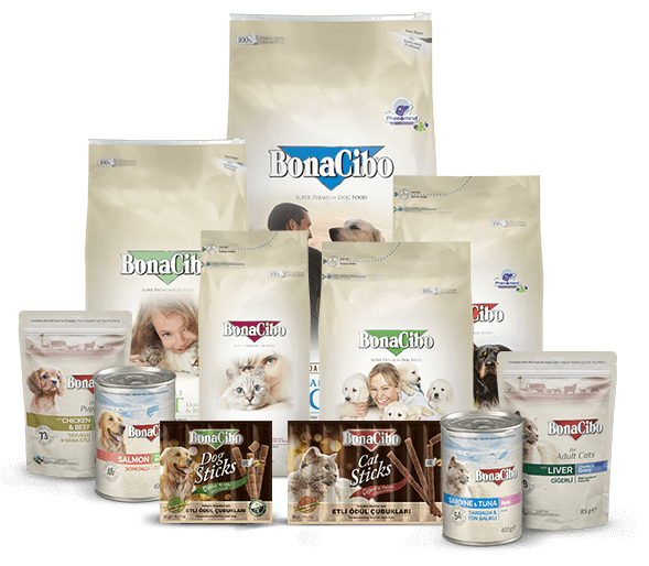 Bonacibo Super Premium Pet Food Product Family
