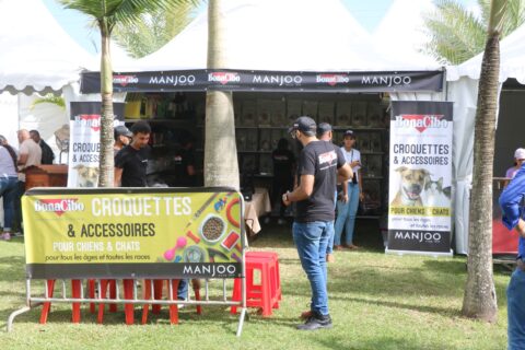 Great Interest in Bonacibo at the Animalia Dog Show Held in Mauritius