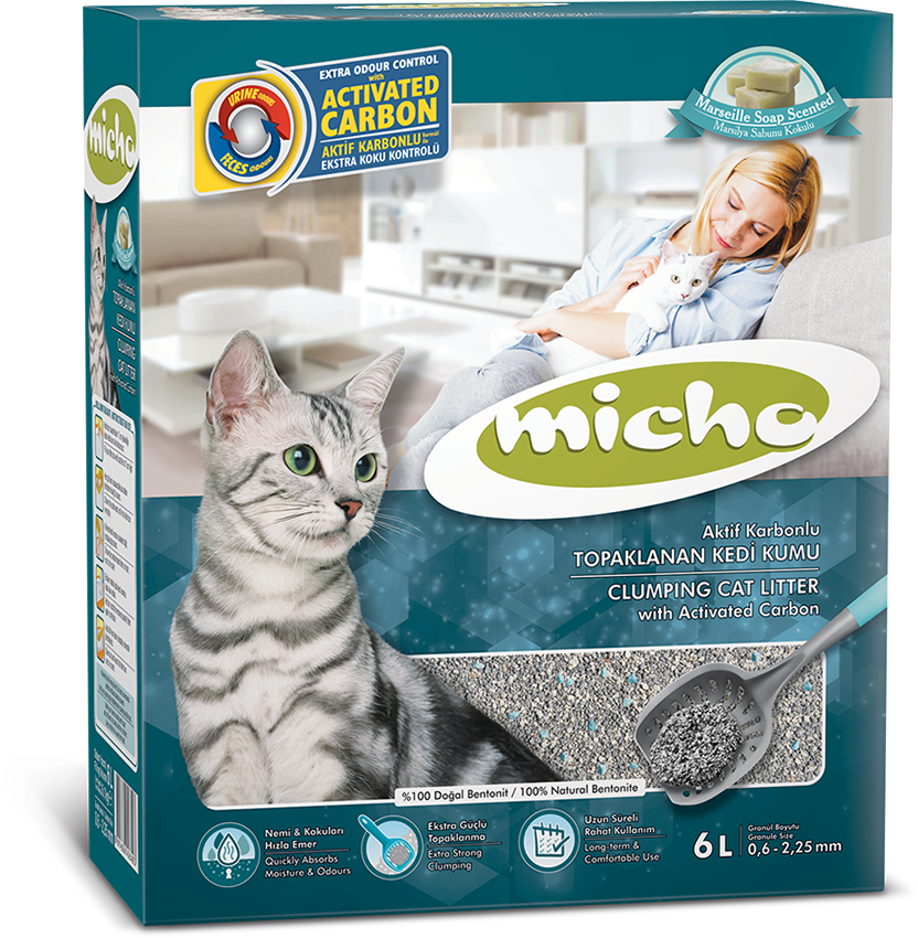 Micho Activated Carbon Cat Litter