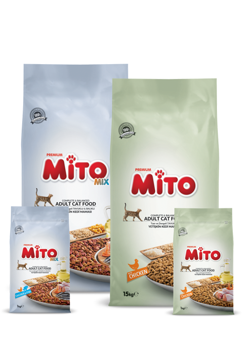 Mito Adult Cat Food Package