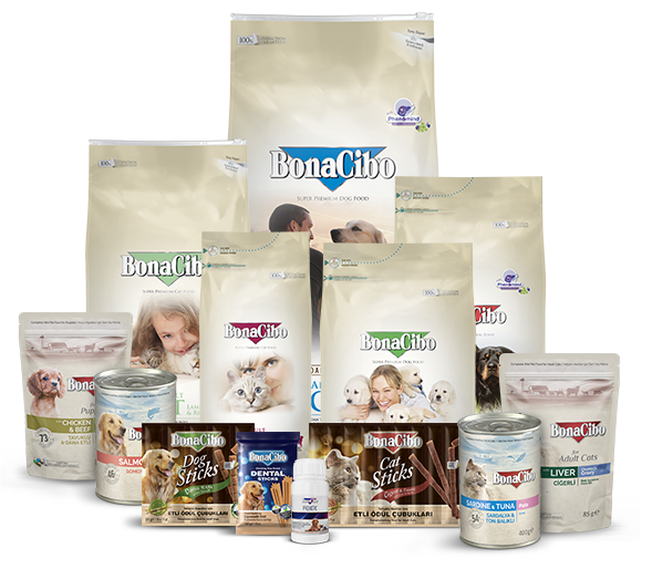 Bonacibo Super Premium Pet Food Product Family