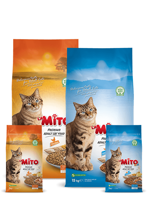 Mito Adult Cat Food Package